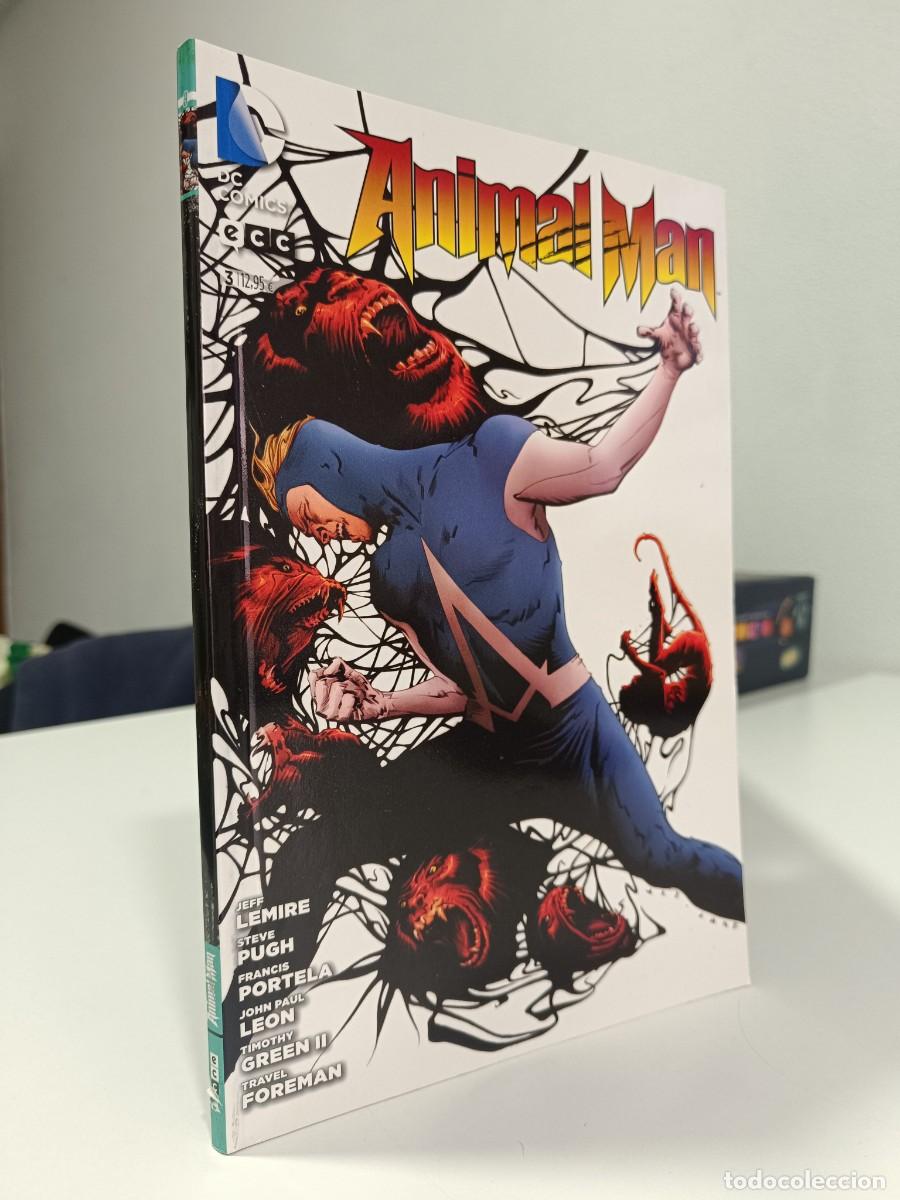 C&oacute;mics: ANIMAL MAN NUMERO 3 ECC - DC - MUY BUEN ESTADO