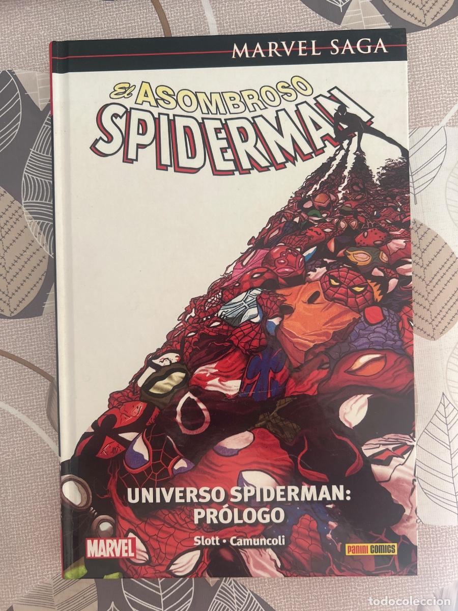 C&oacute;mics: Marvel saga 47, el asombroso Spiderman, universo Spiderman prologo, Panini en muy buen estado