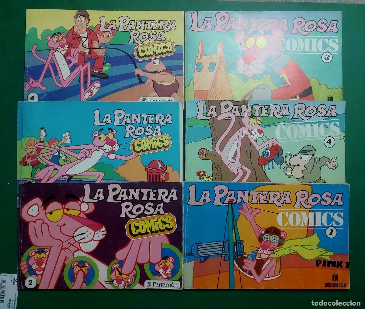 C&oacute;mics: Lote 6 ejemplares Pantera Rosa 1986 Reservado*** - Foto 1