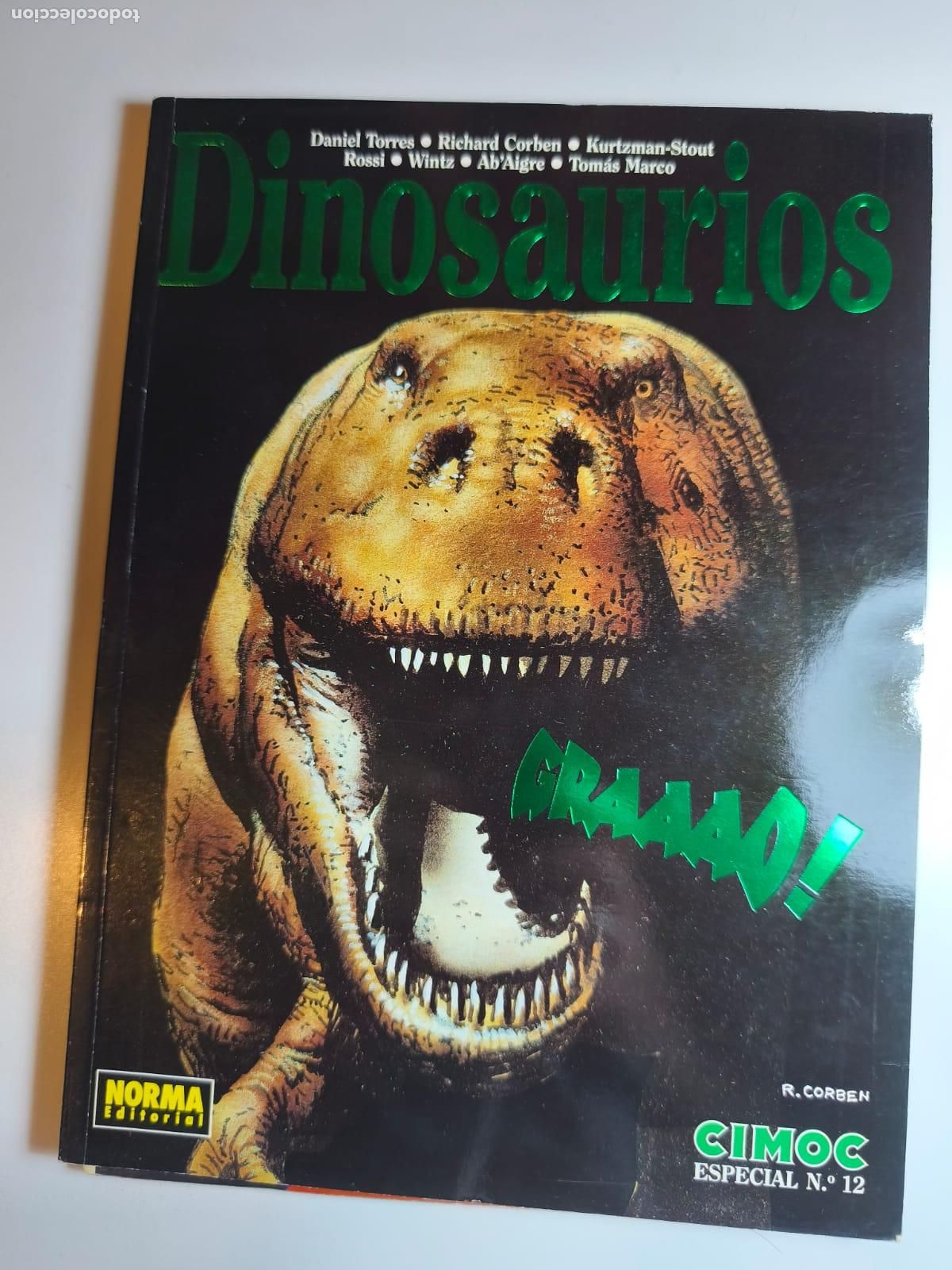 C&oacute;mics: CIMOC N&ordm; 12. DINOSAURIOS. NORMA.