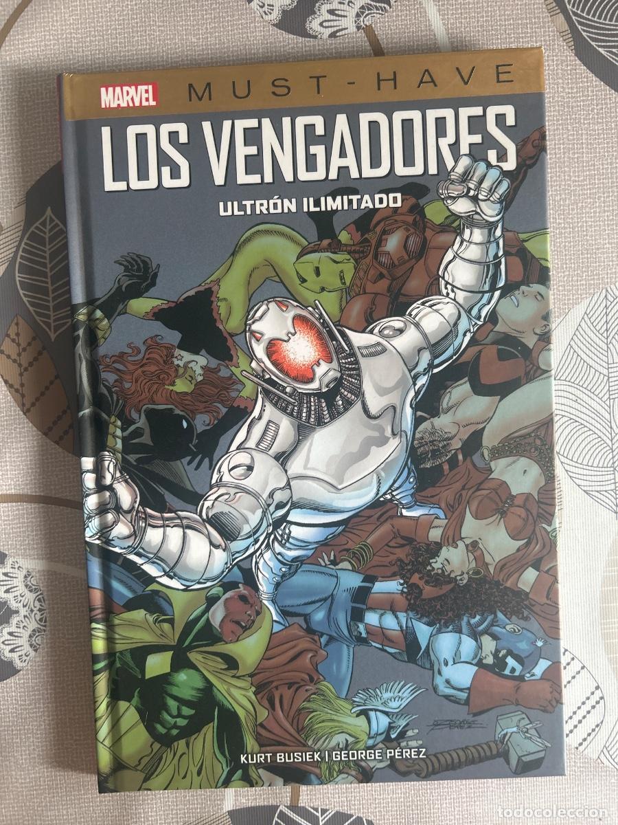 C&oacute;mics: Must-have, los vengadores, Ultron ilimitado, Panini en muy buen estado
