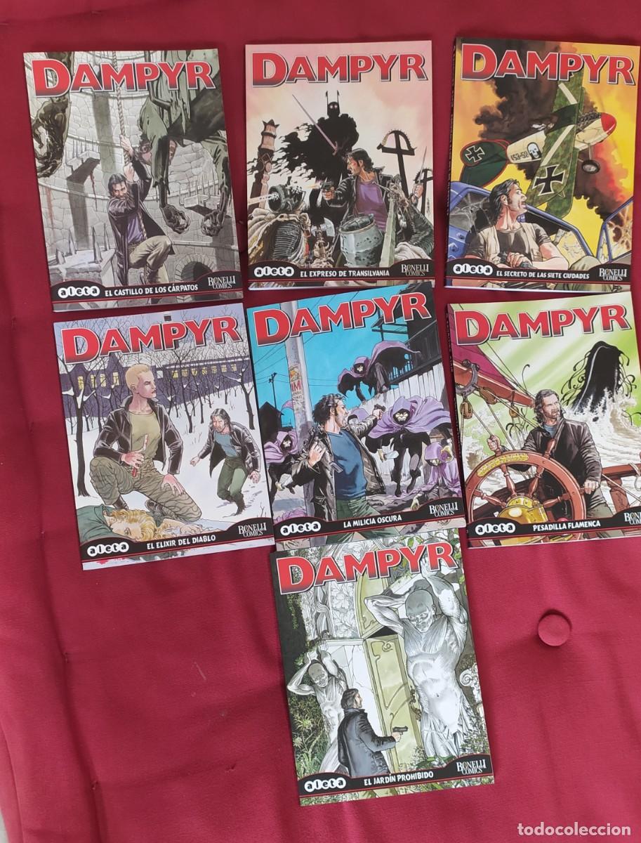 C&oacute;mics: Lote Dampyr, 7 comics. 20,21,22,23,24,25 y 26. Aleta ediciones. Bonelli