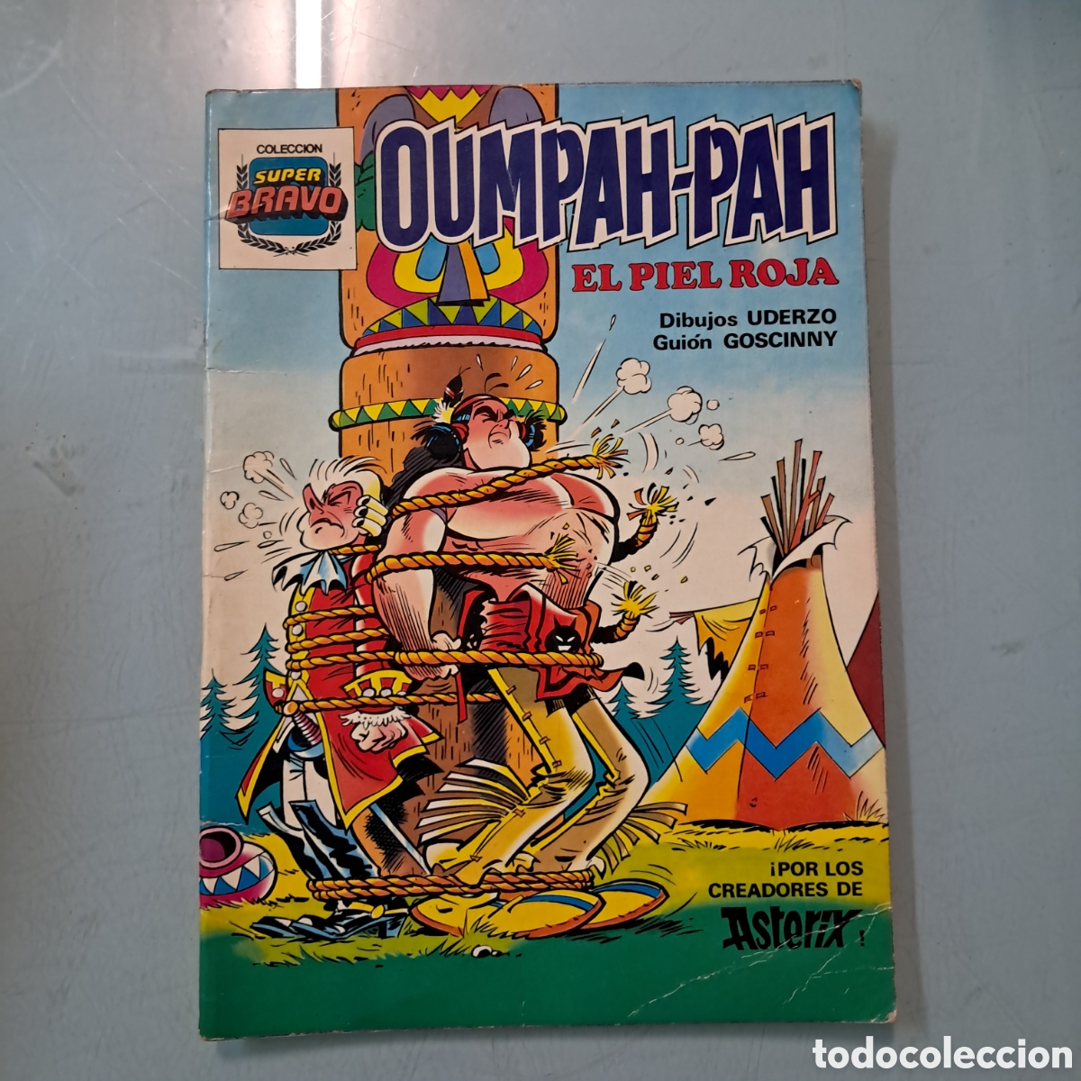 C&oacute;mics: Oumpah-Pah, El piel roja, n&uacute;mero 2, 175 pesetas, Bruguera