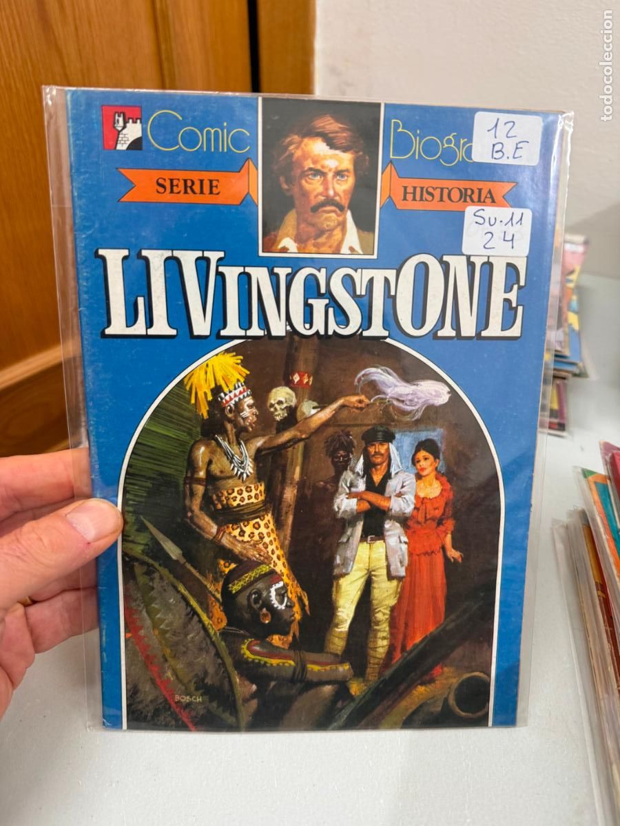 C&oacute;mics: COMIC BIOGRAFIA SERIE HISTORIA NUMERO 12 BUEN ESTADO