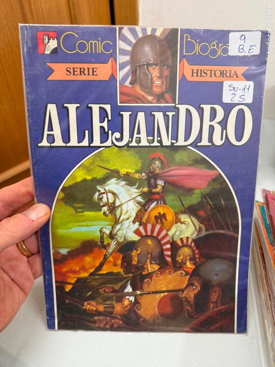 C&oacute;mics: COMIC BIOGRAFIA SERIE HISTORIA NUMERO 9 BUEN ESTADO