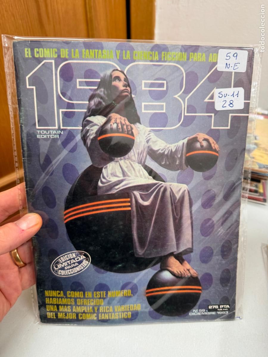 C&oacute;mics: 1984 NUMERO 59 BUEN ESTADO