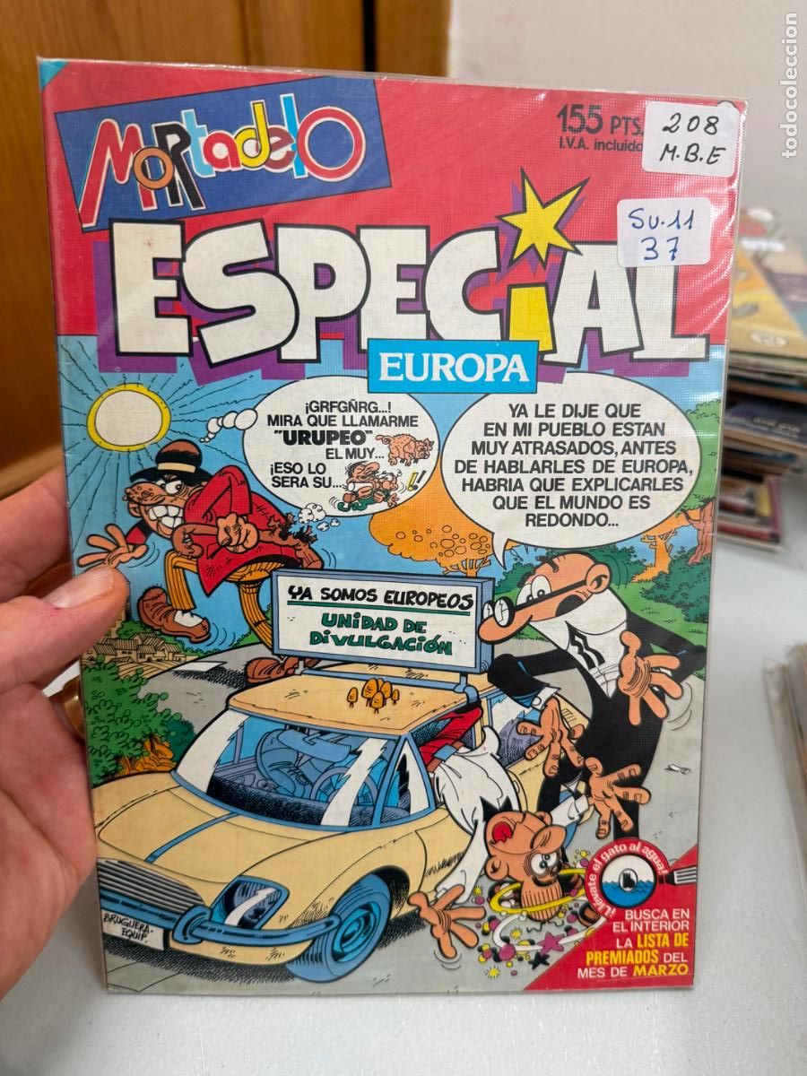 C&oacute;mics: MORTADELO ESPECIAL NUMERO 208 BUEN ESTADO