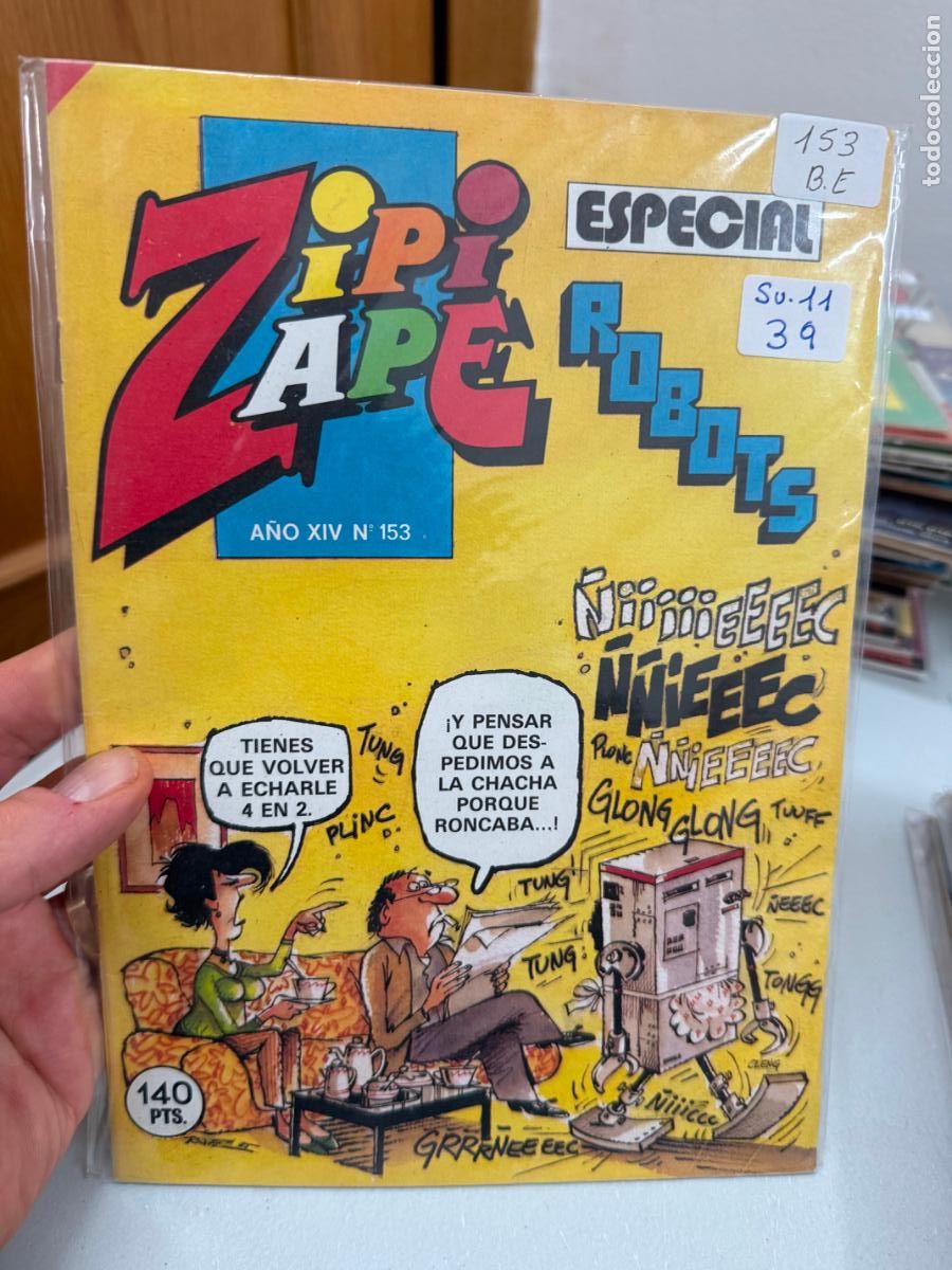 C&oacute;mics: ZIPI Y ZAP&Egrave; ESPECIAL NUMERO 153 BUEN ESTADO
