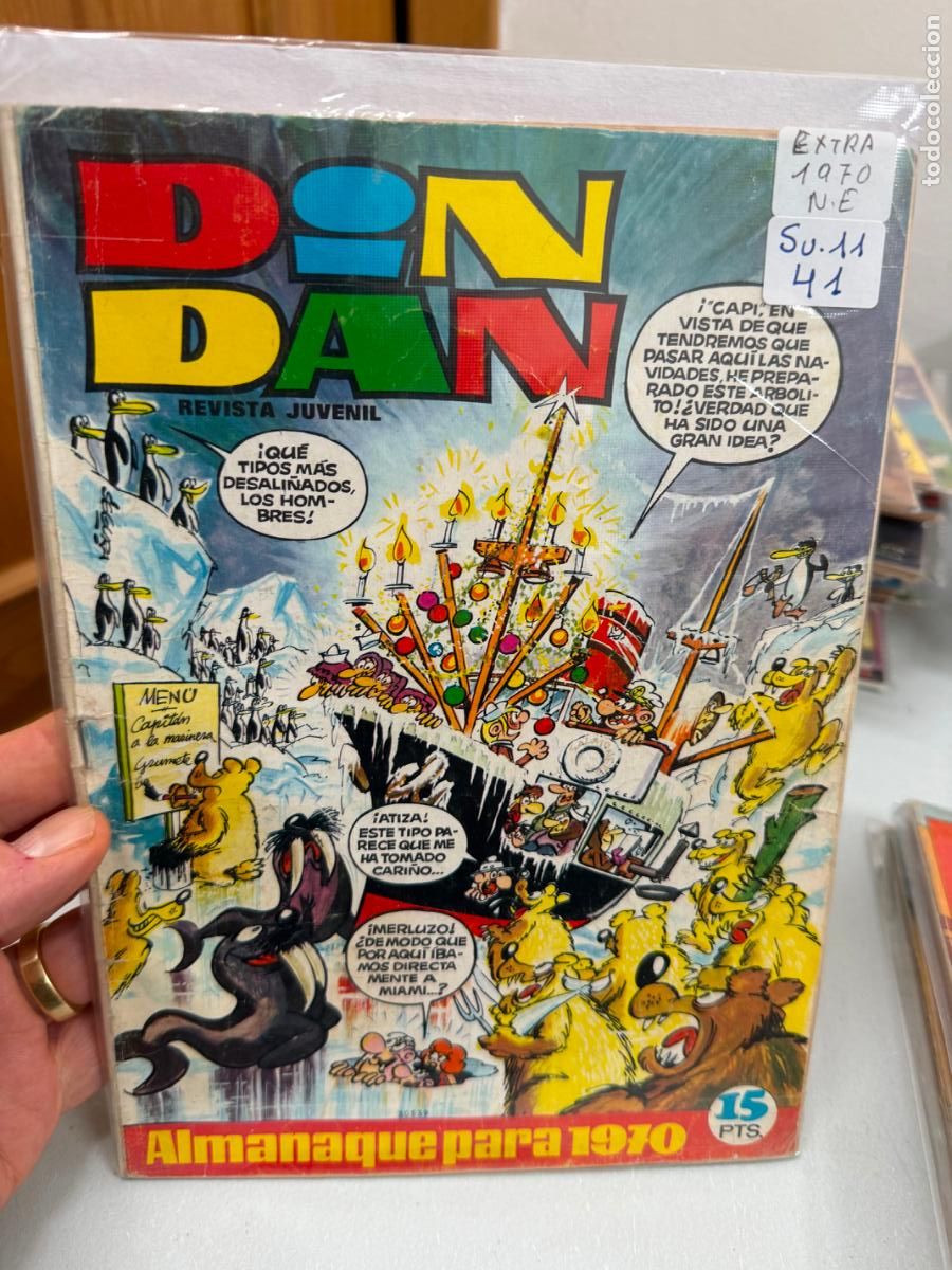 C&oacute;mics: DIN DAN ALMANAQUE PARA EL 1970 NORMAL ESTADO - Foto 1