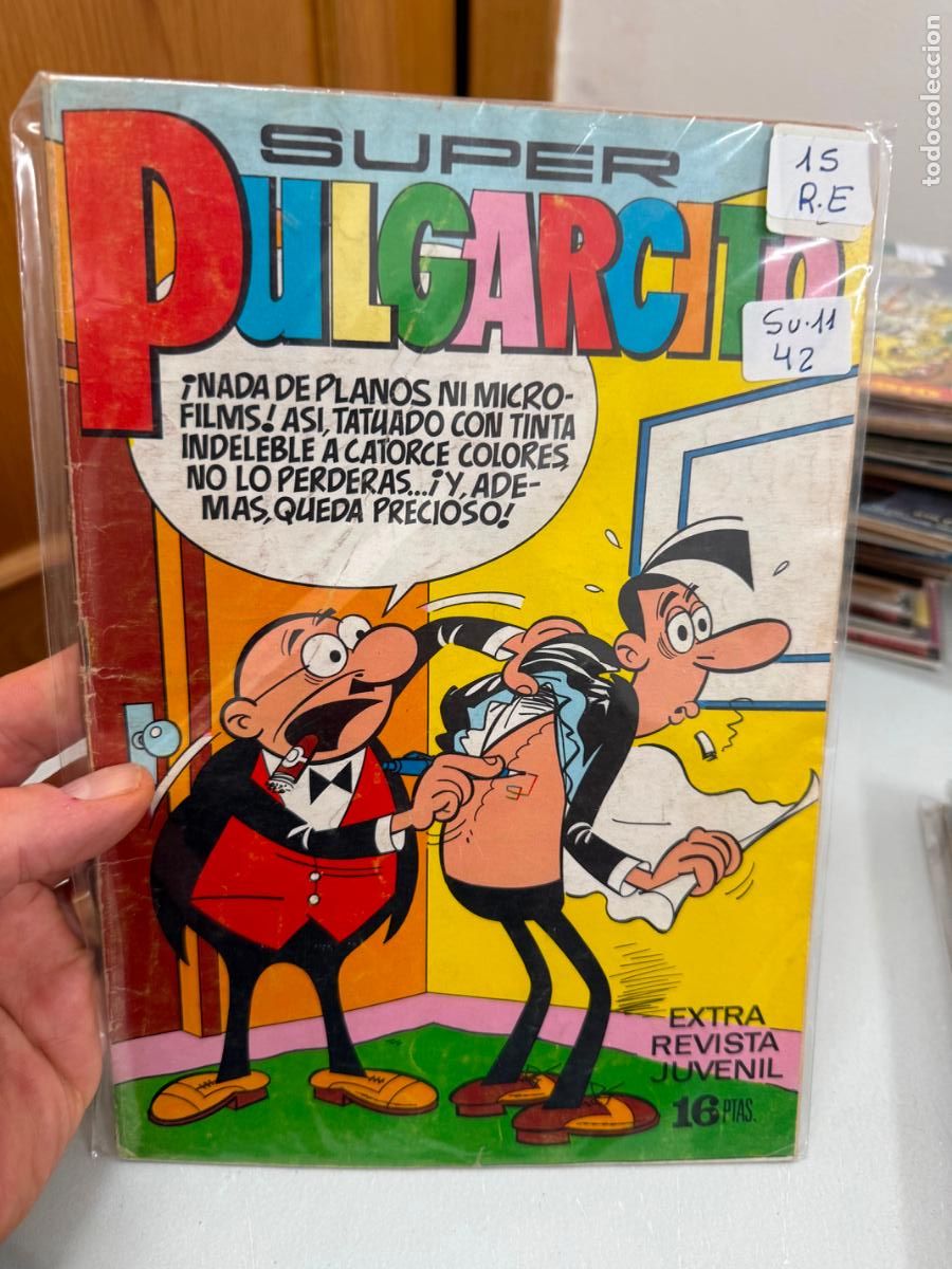 C&oacute;mics: SUPER PULGARCITO NUMERO 15 REGULAR ESTADO - Foto 1