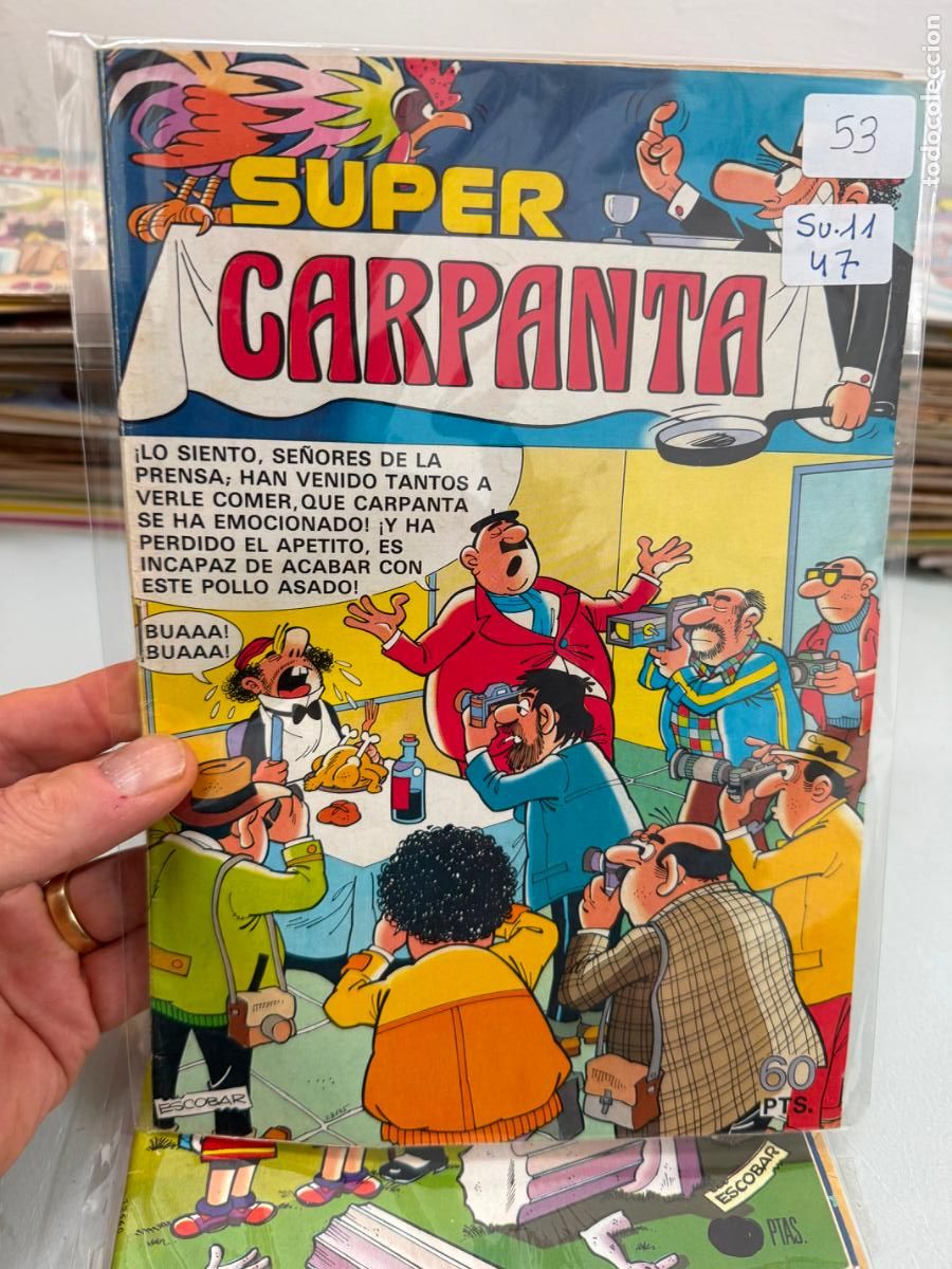 C&oacute;mics: SUPER CARPANTA NUMERO 53 BUEN ESTADO