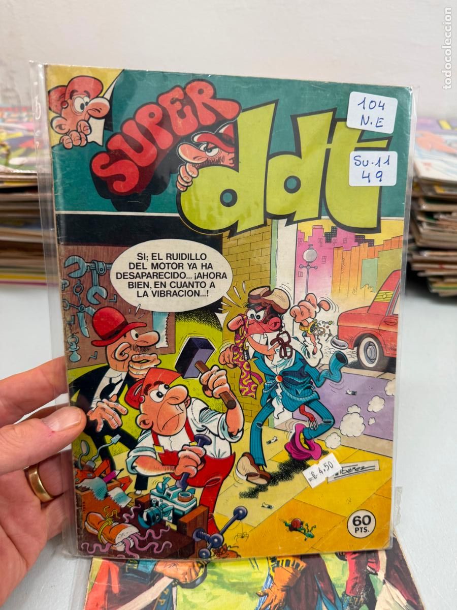 C&oacute;mics: SUPER DDT NUMERO 104 BUEN ESTADO