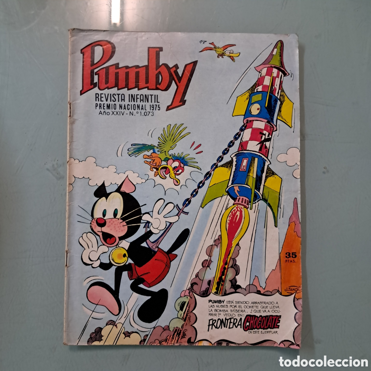C&oacute;mics: Pumby, 35 pesetas, n&uacute;mero 1073