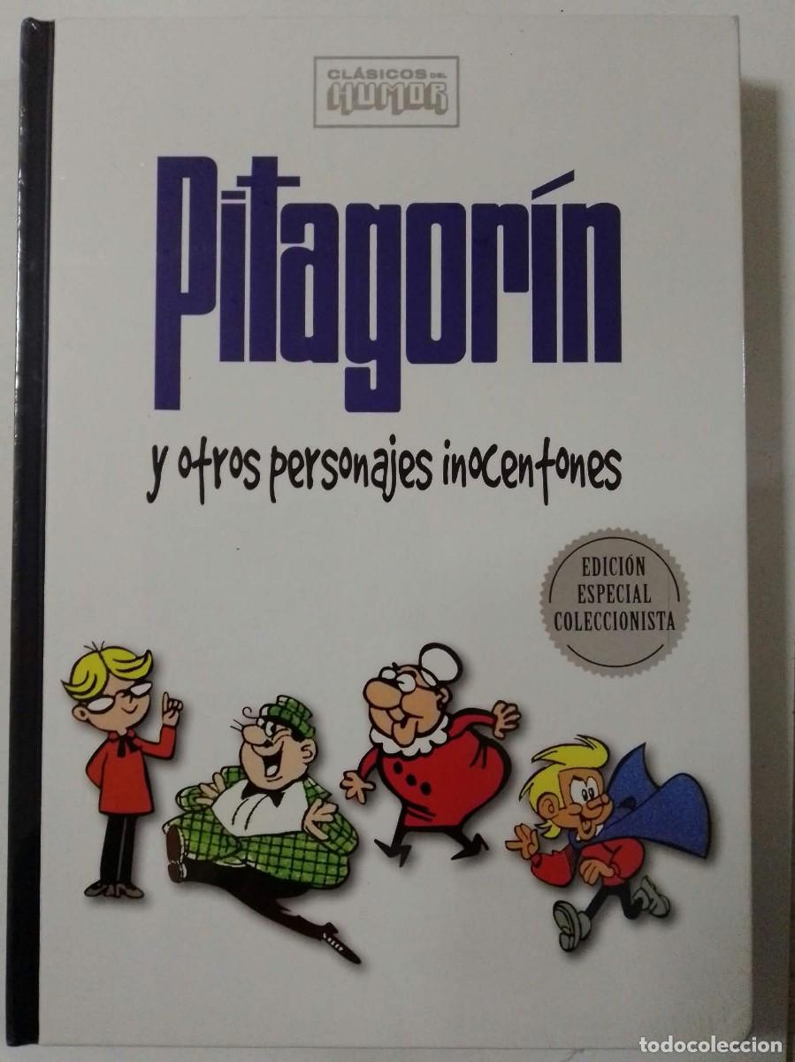 C&oacute;mics: Cl&aacute;sicos del humor. Edici&oacute;n especial coleccionista RBA. Pitagor&iacute;n y otros personajes inocentones