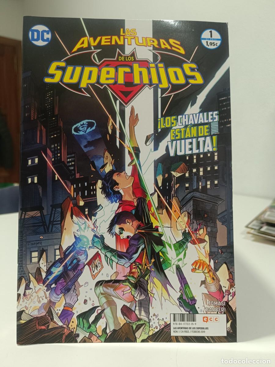C&oacute;mics: LAS AVENTURAS DE LOS SUPERHIJOS NUMERO 1 DC ECC MUY BUEN ESTADO