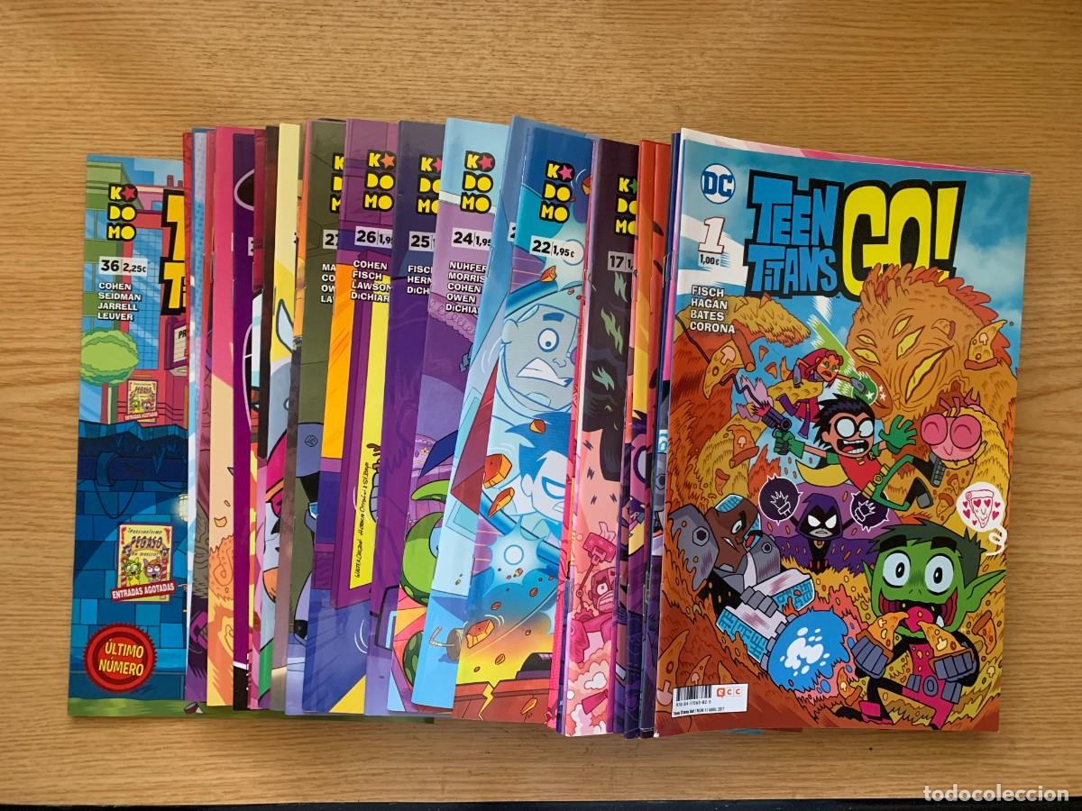 C&oacute;mics: Teen Titans Go - Colecci&oacute;n Completa - L&iacute;nea Komodo