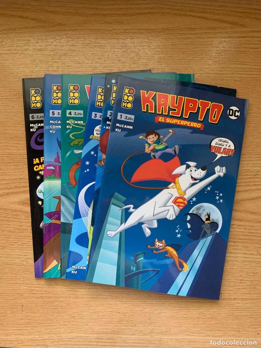 C&oacute;mics: Krypto el Superperro - Colecci&oacute;n Completa 6 N&uacute;meros - D3 L&iacute;nea Komodo