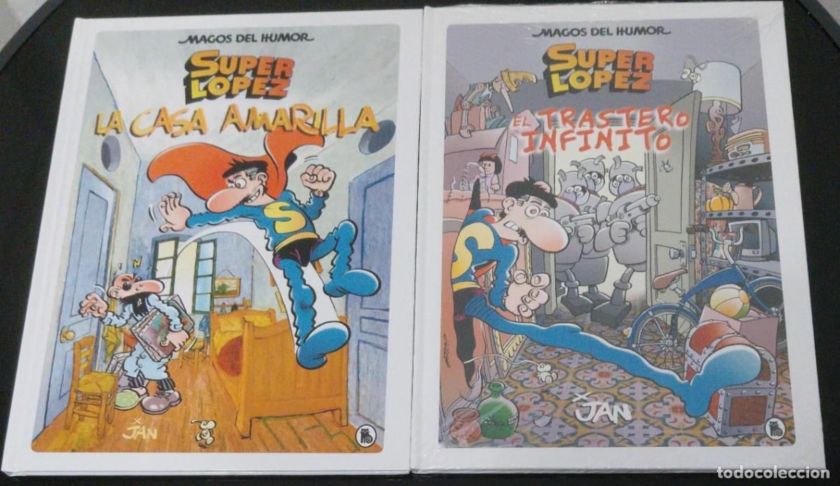 C&oacute;mics: 2 TEBEOS EN TAPA DURA MAGOS DEL HUMOR SUPERLOPEZ
