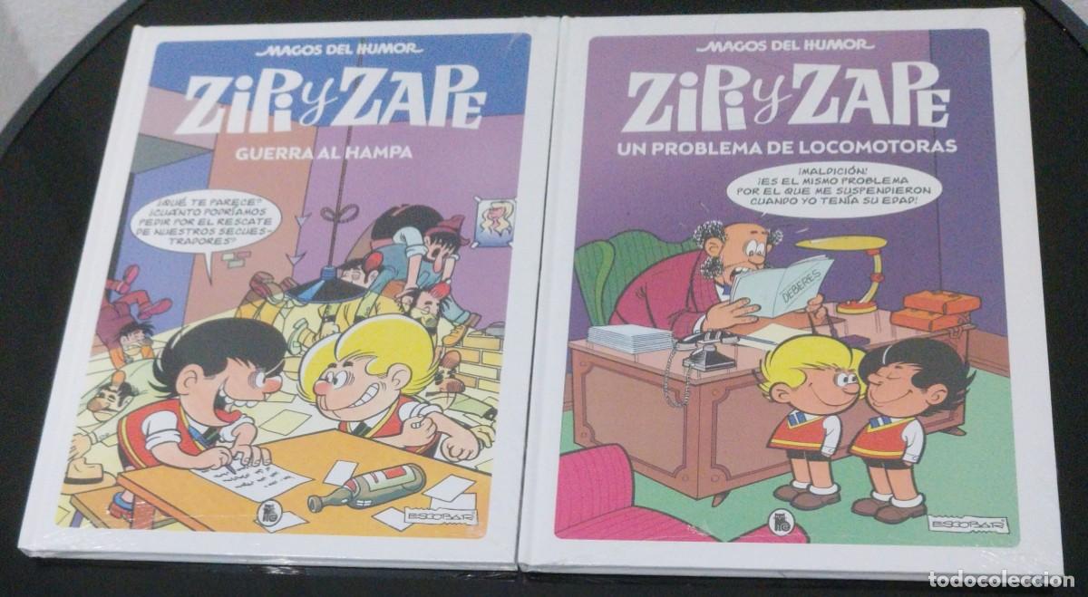 C&oacute;mics: 2 TEBEOS EN TAPA DURA MAGOS DEL HUMOR ZIPI Y ZAPE