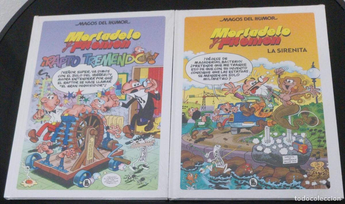 C&oacute;mics: 2 TEBEOS EN TAPA DURA MAGOS DEL HUMOR MORTADELO Y FILEM&Oacute;N