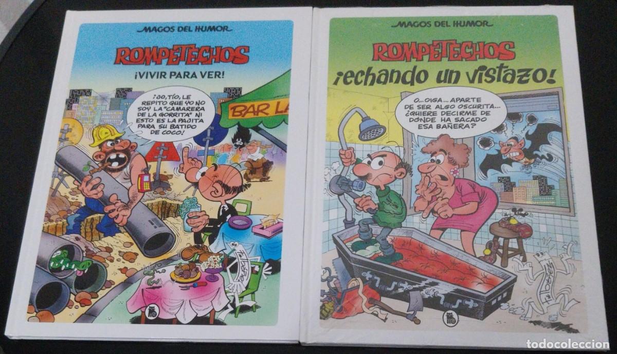 C&oacute;mics: 2 TEBEOS EN TAPA DURA MAGOS DEL HUMOR ROMPETECHOS
