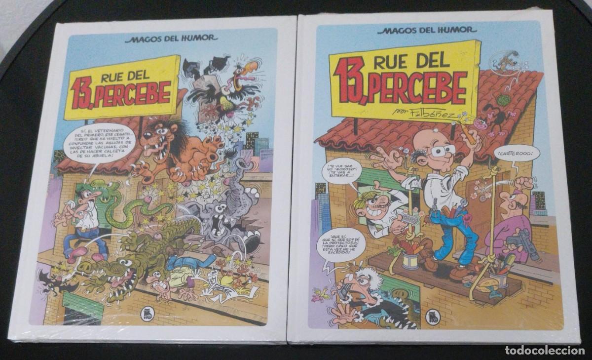 C&oacute;mics: 2 TEBEOS EN TAPA DURA MAGOS DEL HUMOR 13 RUE DEL PERCEBE