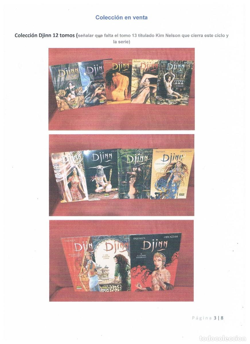 C&oacute;mics: Colecci&oacute;n completa en venta, comics linea clara (Lista 1) - Foto 3