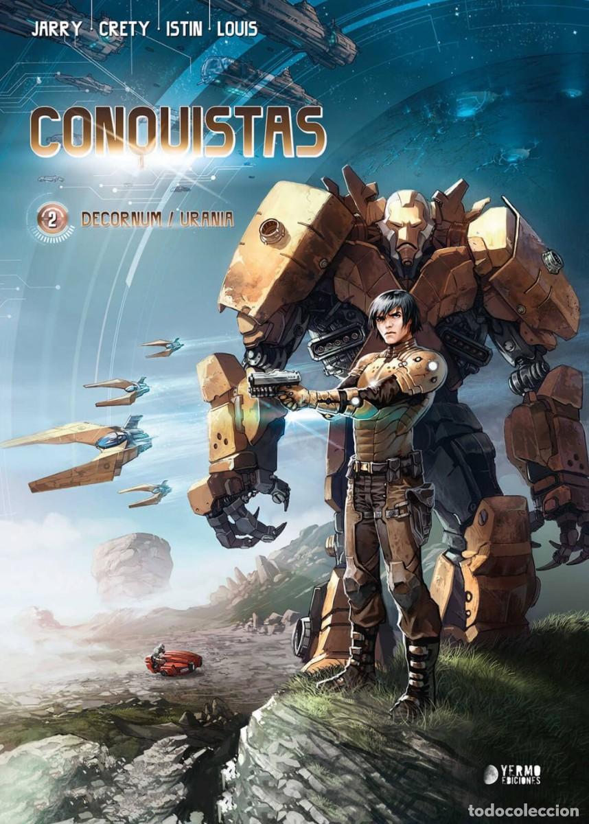 C&oacute;mics: CONQUISTAS. 5 INTEGRALES. YERMO. TAPA DURA. - Foto 2