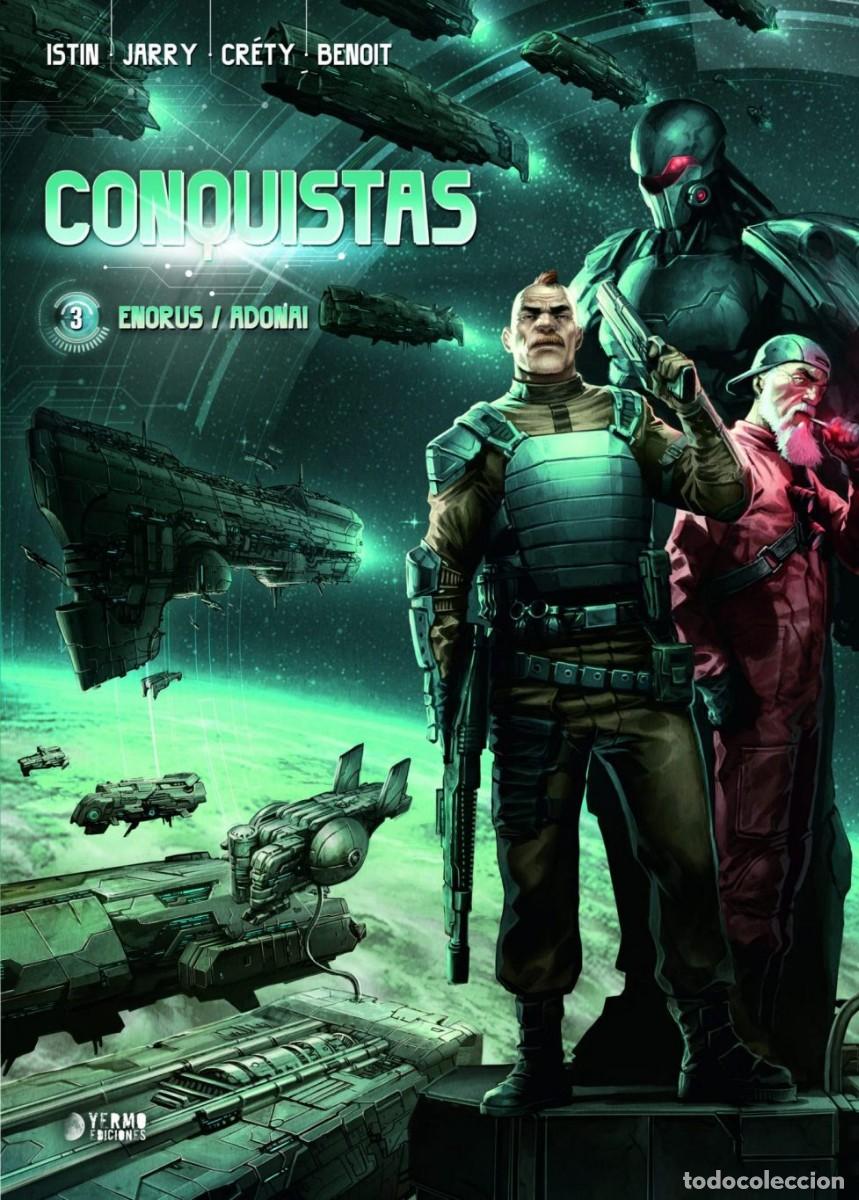 C&oacute;mics: CONQUISTAS. 5 INTEGRALES. YERMO. TAPA DURA. - Foto 4