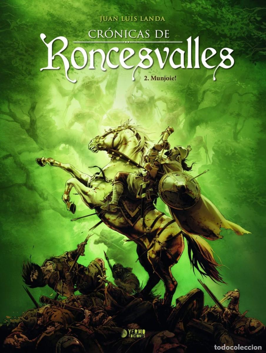 C&oacute;mics: CRONICAS DE RONCESVALLES. 2 TOMOS. YERMO. TAPA DURA. - Foto 2