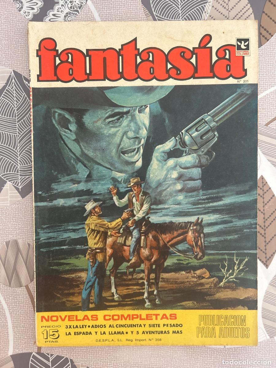 C&oacute;mics: Fantas&iacute;a 205, Columba en buen estado Bolsa DA