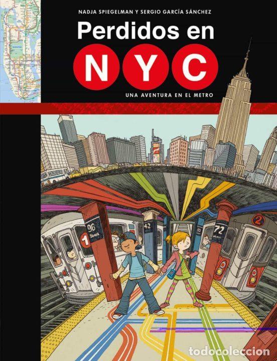 C&oacute;mics: Perdidos en NYC: Una aventura en el metro (ECC Ediciones) - Nadja Spiegelman; Nadja Spiegelman