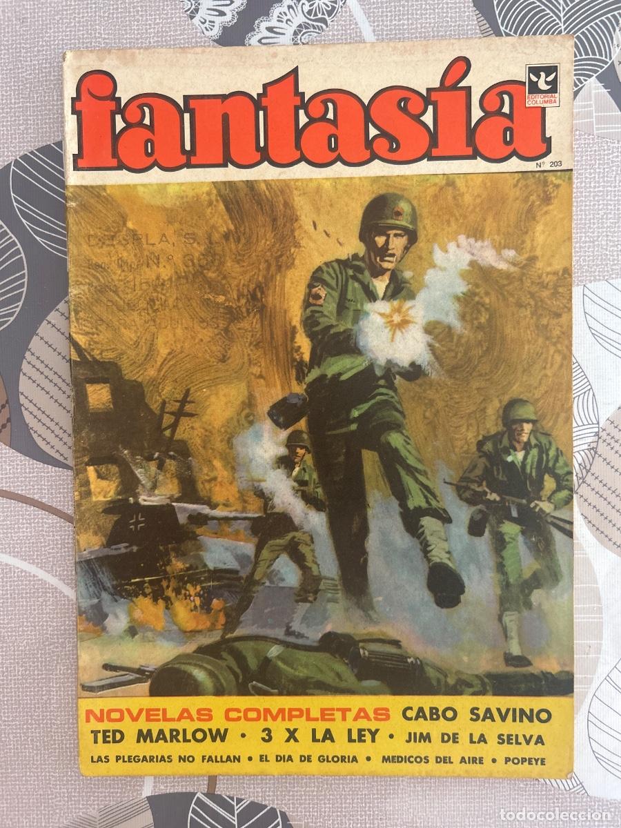 C&oacute;mics: Fantas&iacute;a 203, Columba en buen estado Bolsa DA