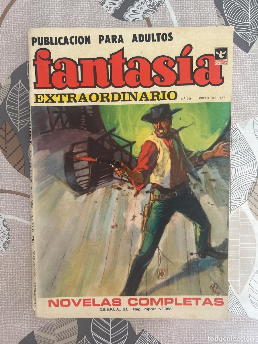 C&oacute;mics: Fantas&iacute;a 245, Columba en buen estado Bolsa DA