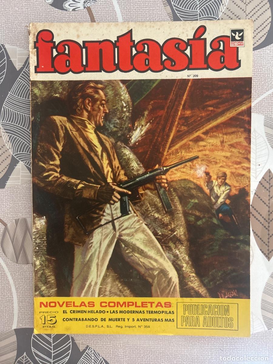 C&oacute;mics: Fantas&iacute;a 209, Columba en buen estado Bolsa DA