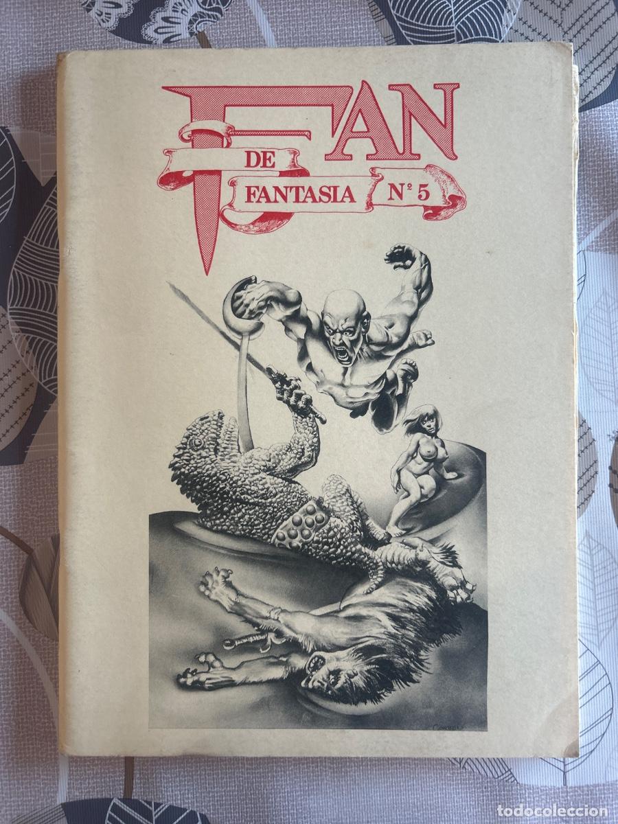 C&oacute;mics: Fan de fantas&iacute;a 5, en buen estado Bolsa DA