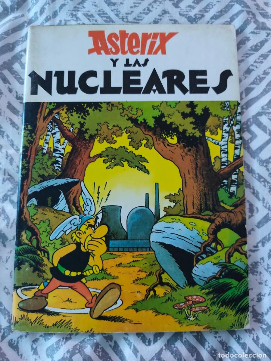 C&oacute;mics: ASTERIX Y LAS NUCLEARES .... En tapa blanda... blanco y negro.
