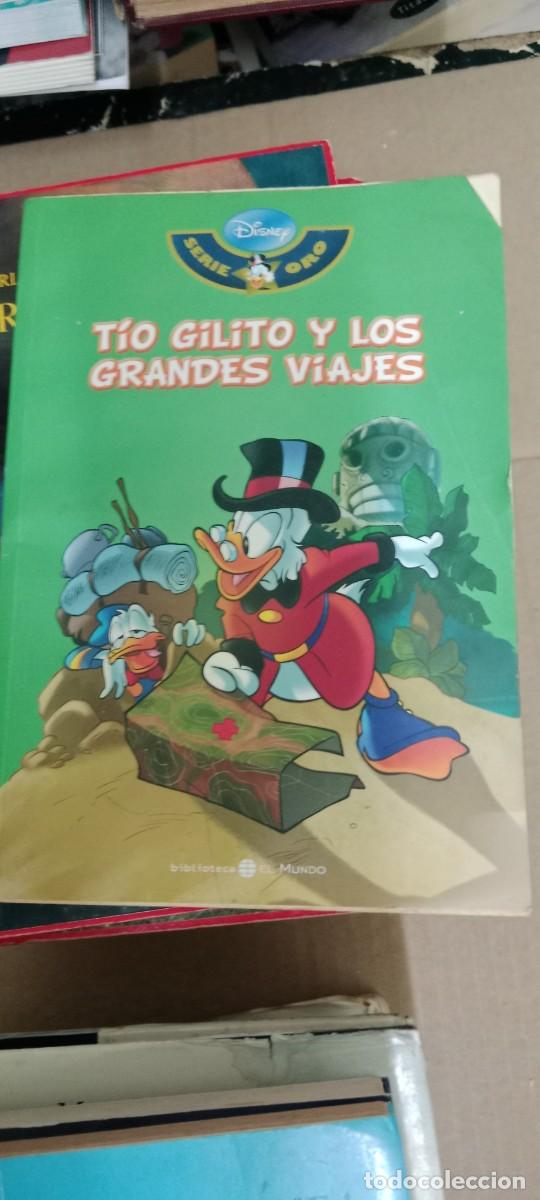C&oacute;mics: Serie Oro DISNEY, Numero 10: TIO GILITO Y LOS GRANDES VIAJES (Biblioteca El Mundo 2009) LIBRO CC-MAZ