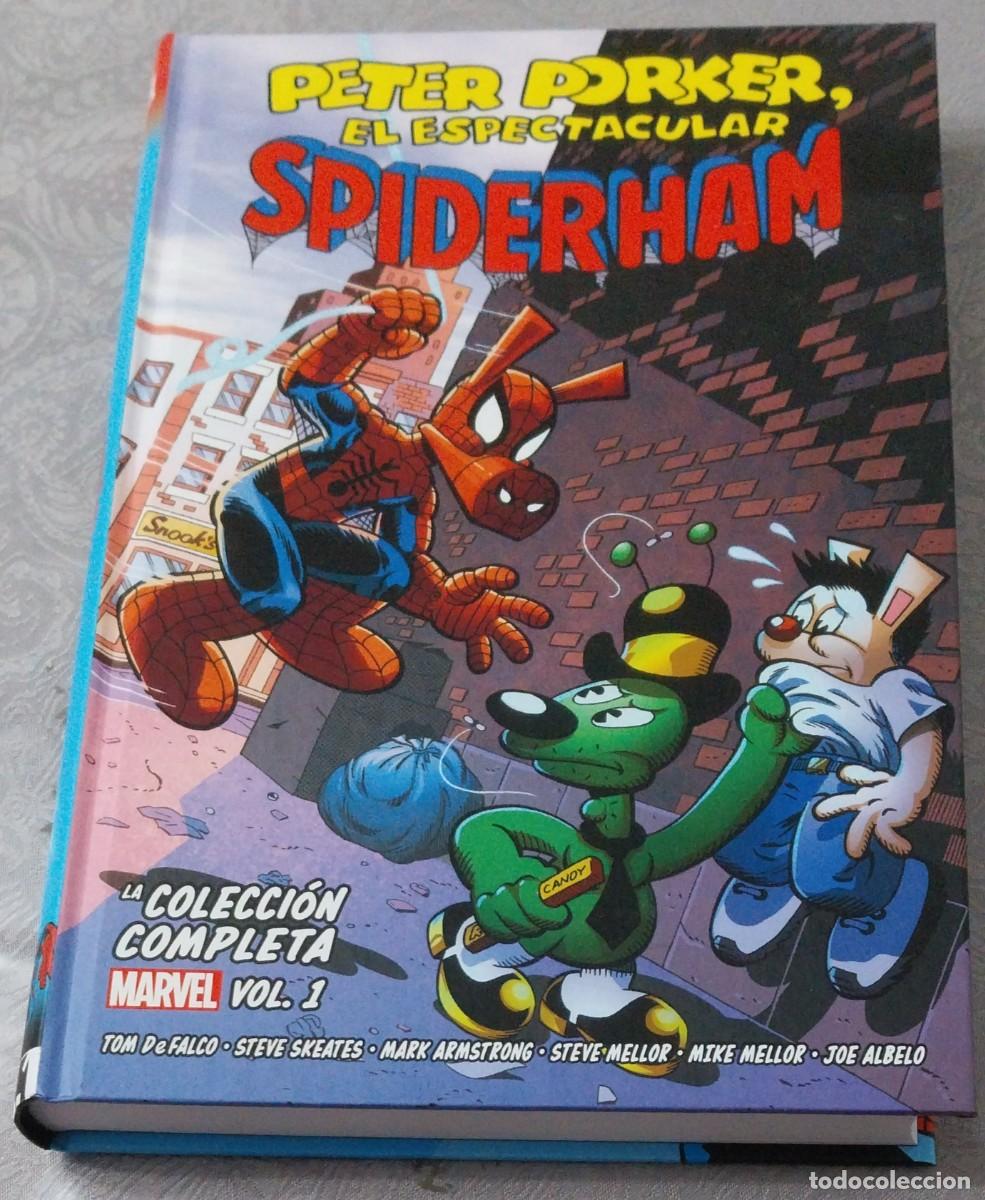 C&oacute;mics: TEBEO EN TAPA DURA PETER PORKER SPIDERHAM.