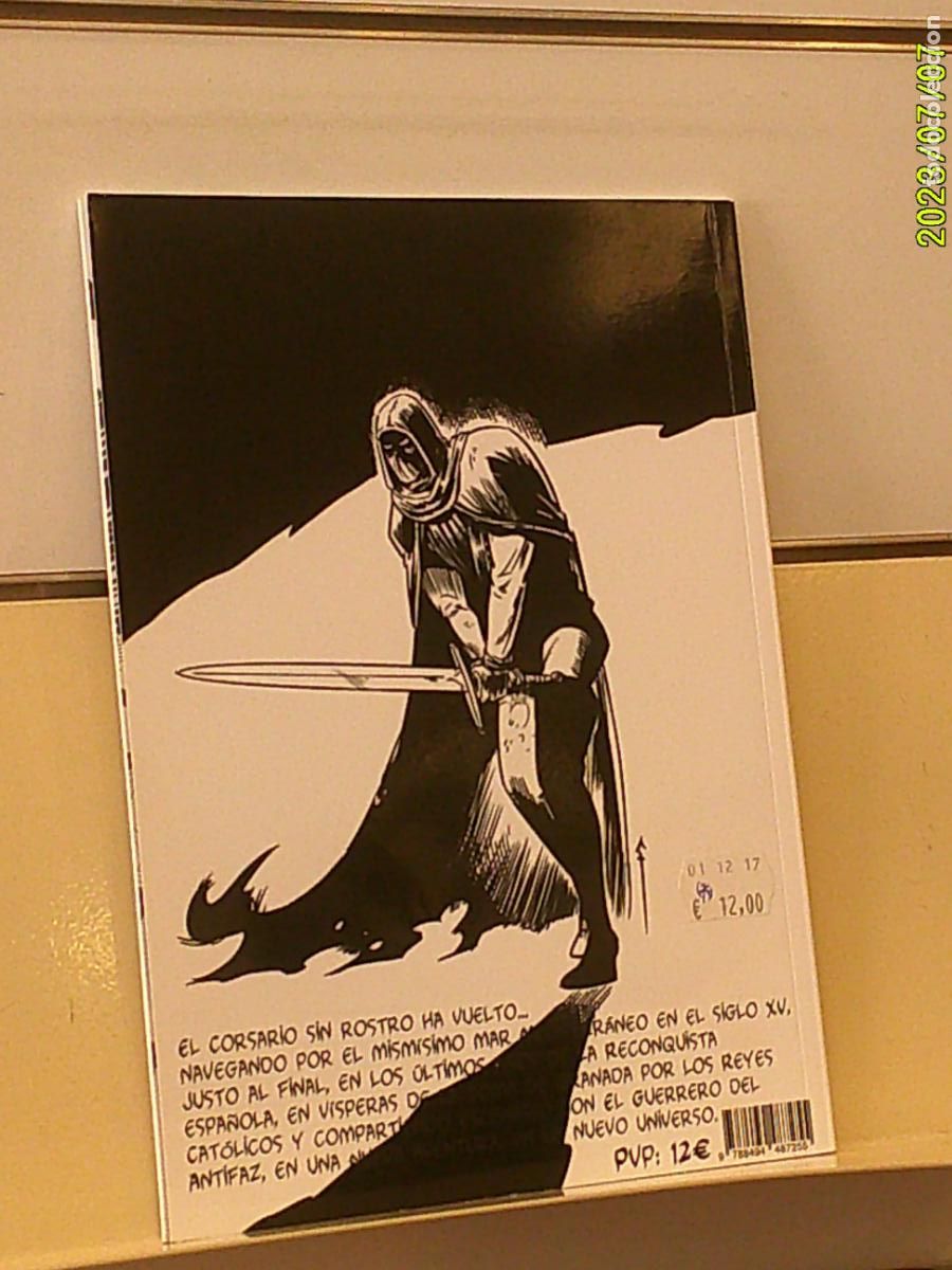C&oacute;mics: EL CORSARIO SIN ROSTRO ORIGEN - UNIVERSO COMIC OFERTA - Foto 2