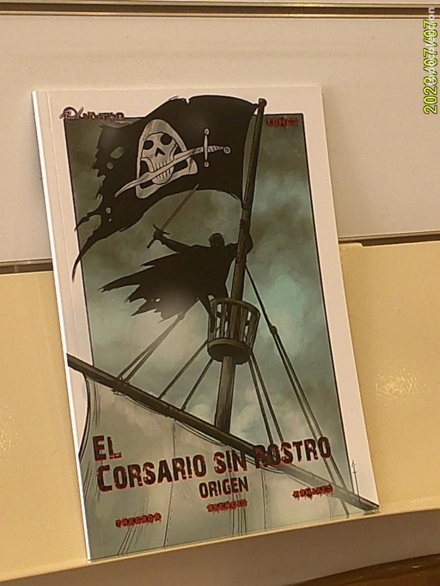 C&oacute;mics: EL CORSARIO SIN ROSTRO ORIGEN - UNIVERSO COMIC OFERTA