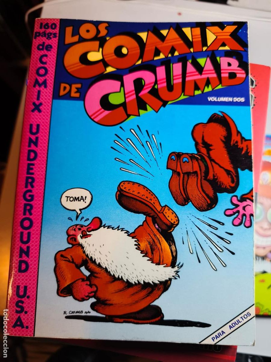 C&oacute;mics: LOS COMICS DE CRUMB VOLUMEN 2. PASTANAGA, 1978. - Foto 1