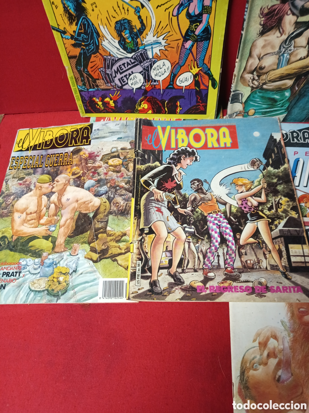 C&oacute;mics: Lote de 7 n&uacute;meros EL V&Iacute;BORA - Foto 3