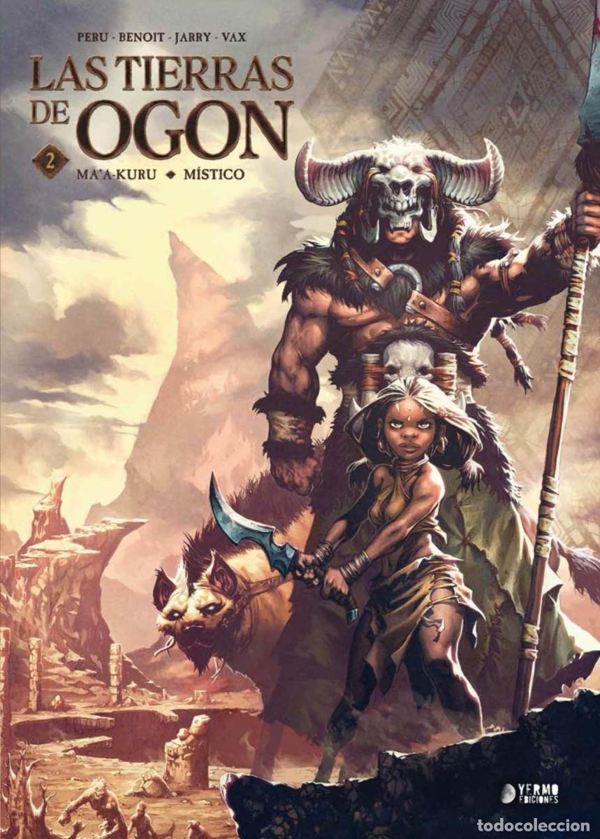 C&oacute;mics: TIERRAS DE OGON. TOMOS 1 AL 3. YERMO. TAPA DURA.