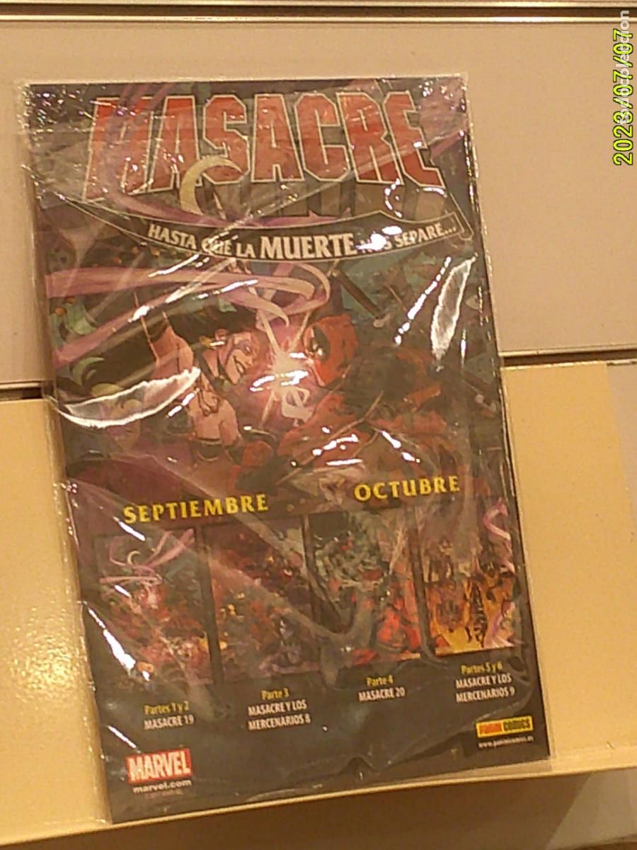 C&oacute;mics: MASACRE Y LOS MERCENARIOS N&ordm; 7 MARVEL - PANINI - Foto 2