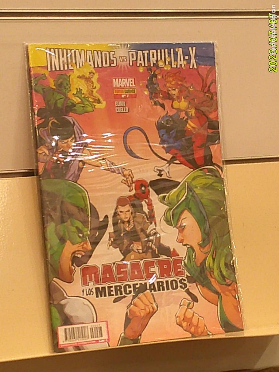 C&oacute;mics: MASACRE Y LOS MERCENARIOS N&ordm; 7 MARVEL - PANINI
