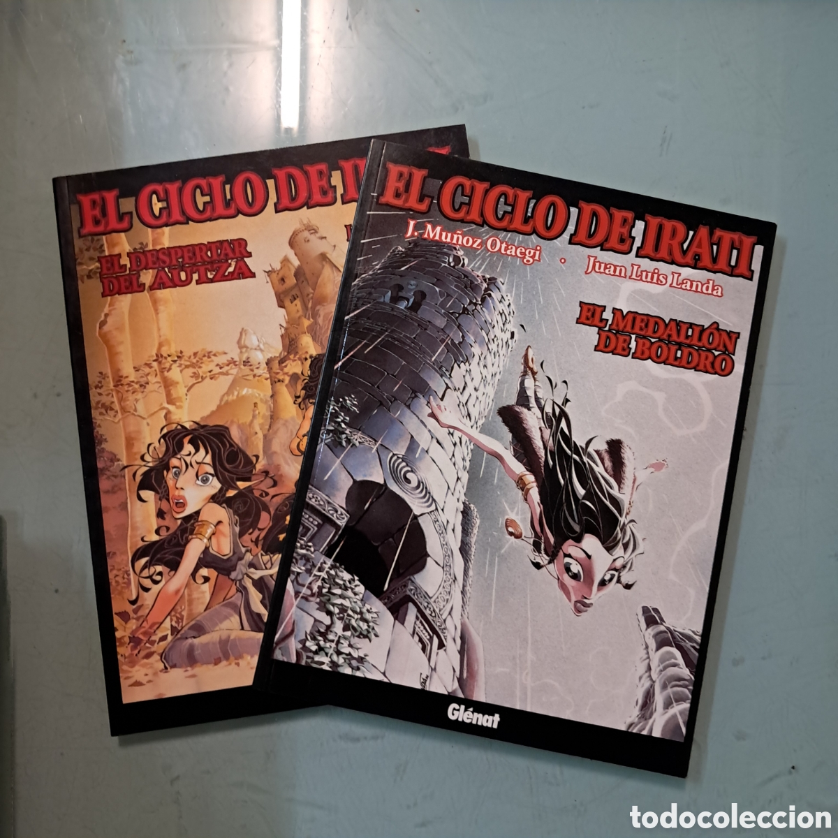C&oacute;mics: El ciclo de Irati, JUAN luis Landa, Glenat, tom&oacute; 1 y 2