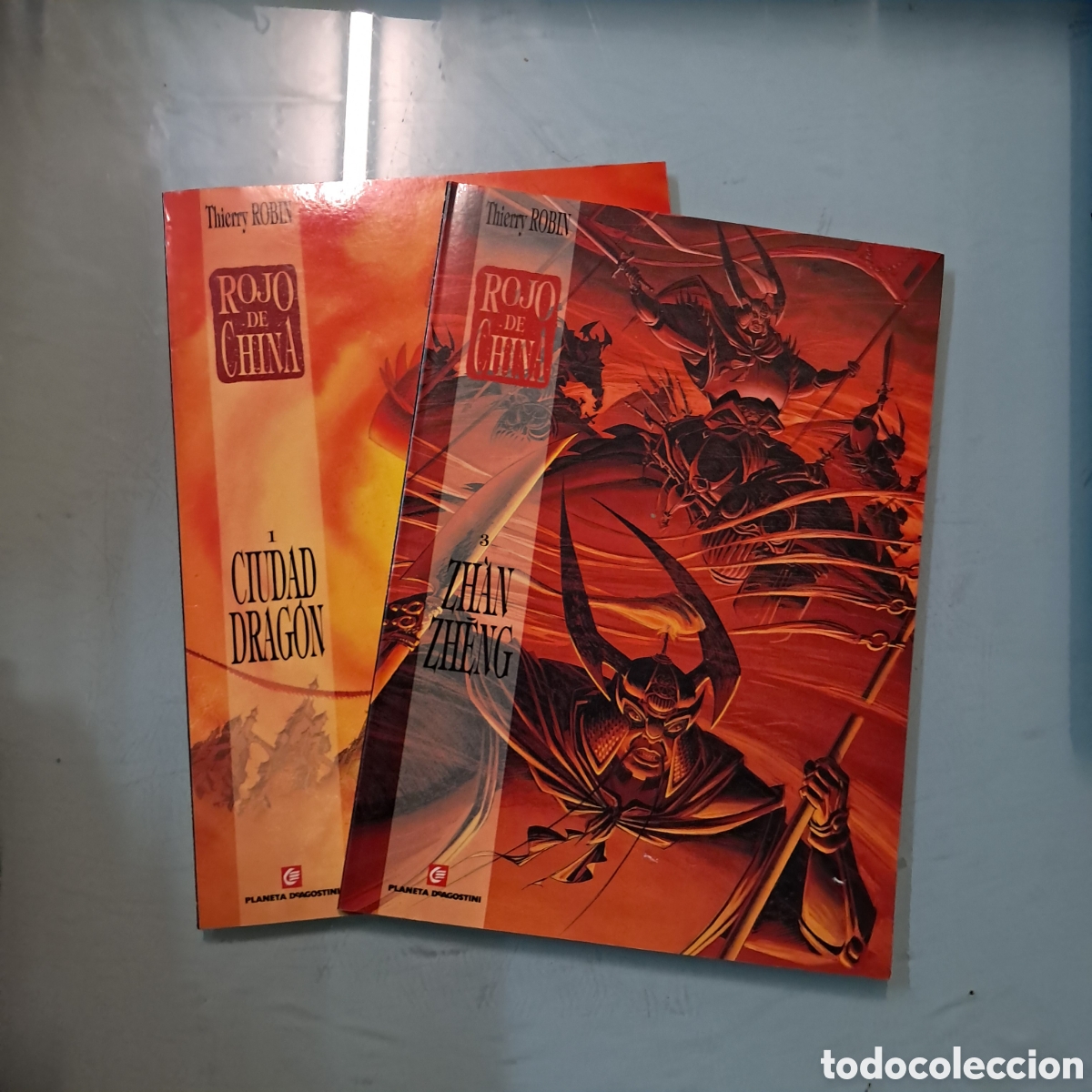 C&oacute;mics: Thierry Robin, Rojo de China n&uacute;mero 1 y 3 ,.Agostini - Foto 1