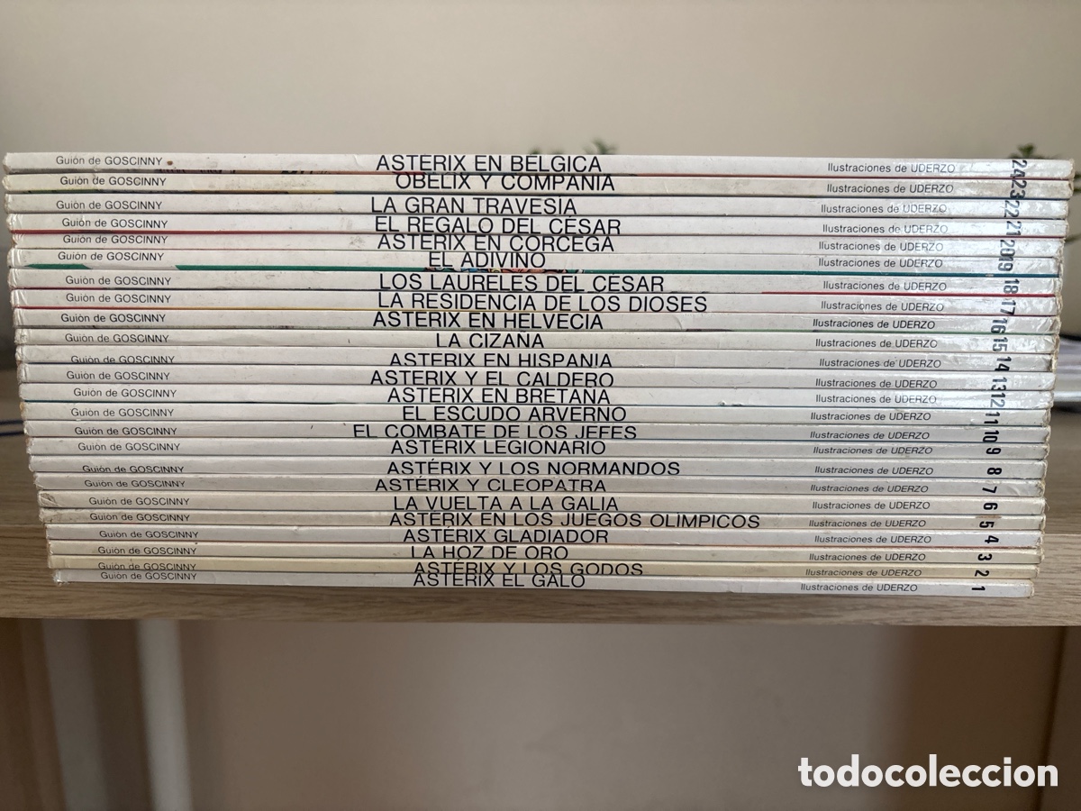 C&oacute;mics: Lote completo Colecci&oacute;n Ast&eacute;rix (N&ordm; 1 al 24) - Edici&oacute;n Grijalbo / Dargaud