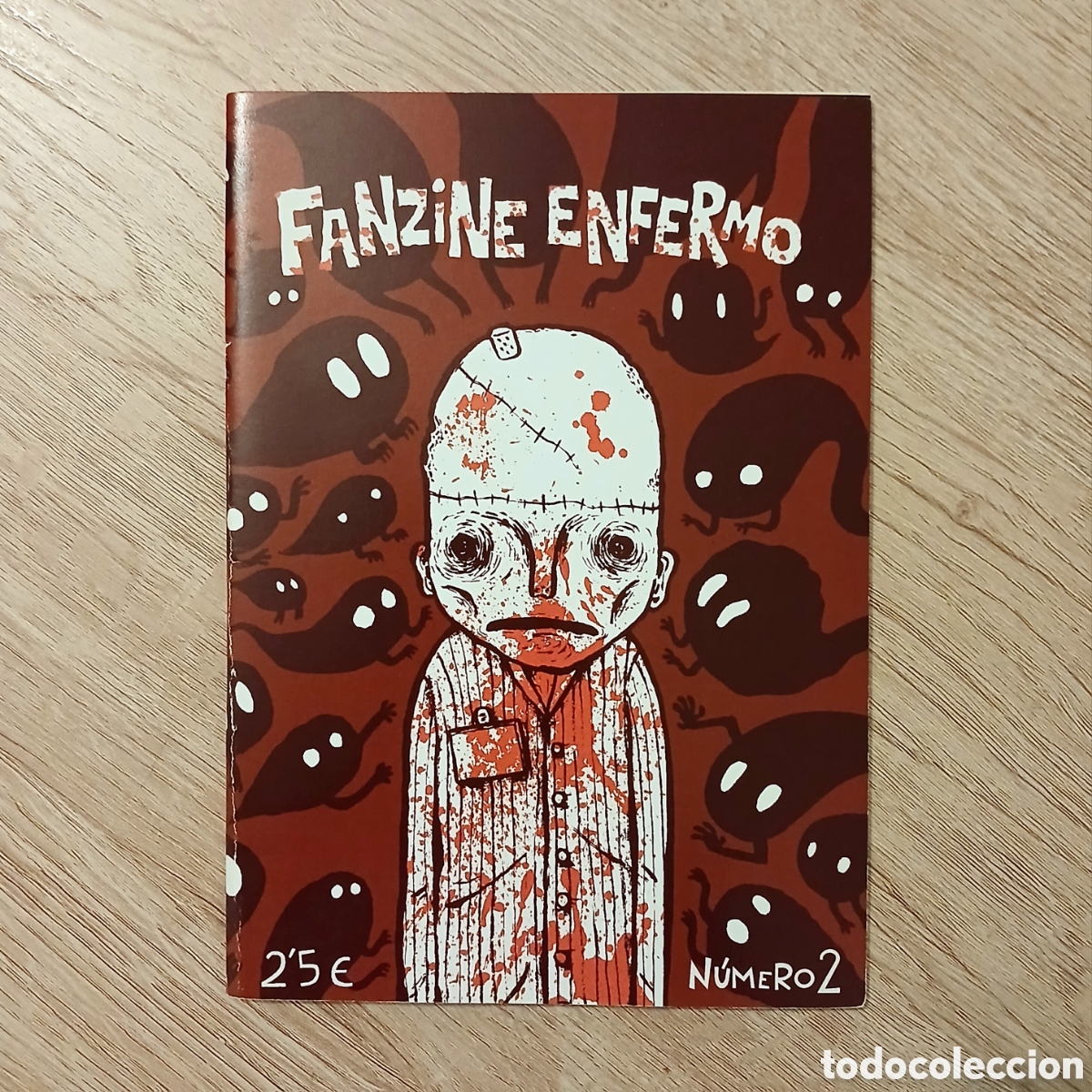 C&oacute;mics: Lote primeros 6 n&uacute;meros FANZINE ENFERMO. C&oacute;mic - Foto 5